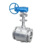 API 12" Class 300 F316 Metal Seal Manual Three-Piece Cryogenics Temperature Trunnion Mounted Ball Valve - Image 3