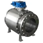 API6D API607 ASME CE 12" 600LB Stainless Steel SS316/SS304 3PC Flange Trunnion Mounted Fire-Safe Ball Valve for Oil & Gas Petrochemical Applications