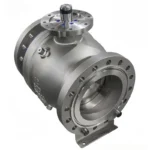 API 6D ANSI CLASS300 CE NACE MR0175 DN300 CF8/CF8M Stainless Steel 2PC Flanged Trunnion Mounted Ball Valve - Image 2