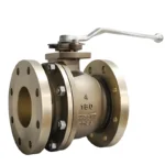 4" 150LB Aluminum Nickel Bronze C95500 2PC Full Bore Flanged Floating Ball Valve - Image 4