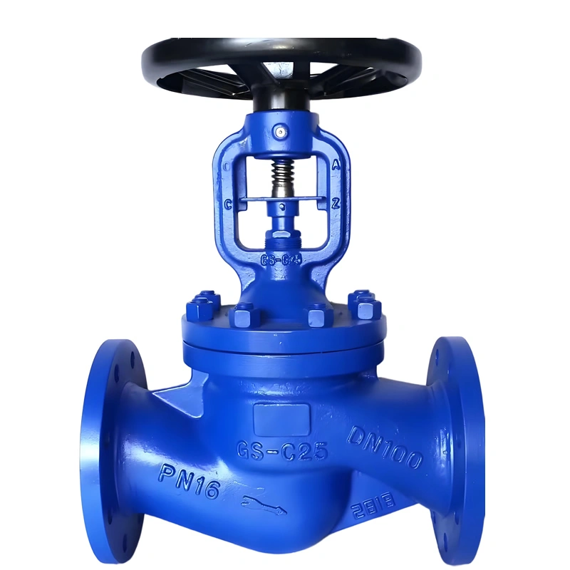 DIN API Bellow Sealed Globe Valve for Toxic Liquid & Industrial Use DIN Bellows Sealed Globe Valve | WCB SS316 PN16‑PN40 Zero‑Leakage Valve - Image 1