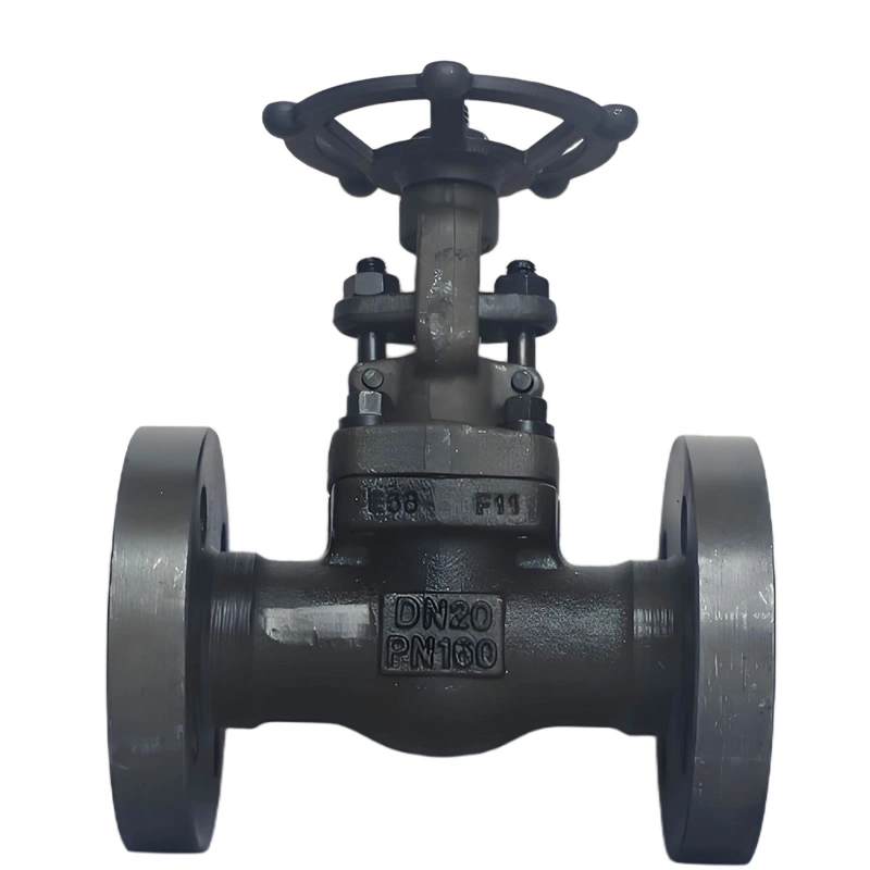 Flanged Forged Steel Gate Valve Forged Steel Gate Valve Threaded & Flanged for High Pressure Industrial Pipeline System - Image 1