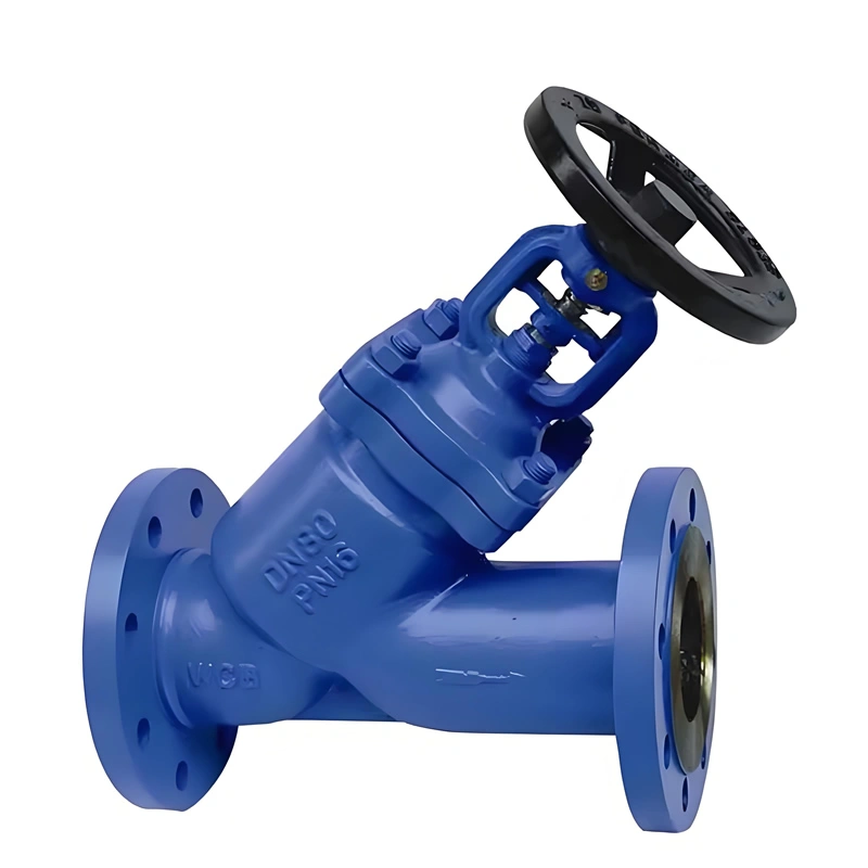 Y‑Pattern Bellows Globe Valve Y‑Pattern Bellows Globe Valve | WCB SS316 Zero‑Leakage Industrial Valve - Image 1