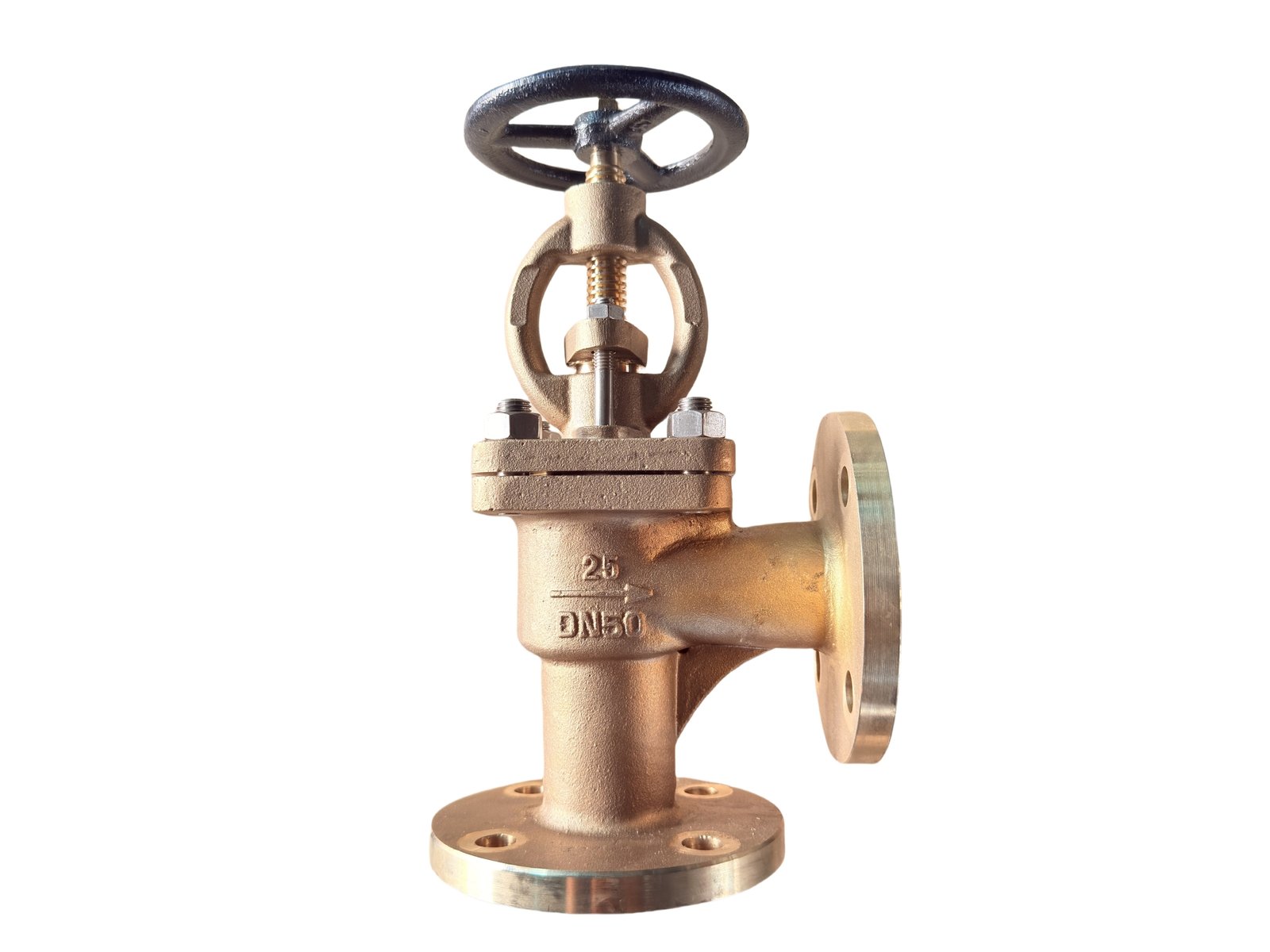 b148c95800-angle-globe valve Bronze Angle Globe Valve Threaded & Flanged for Marine Seawater Angle Pipeline System - Image 1
