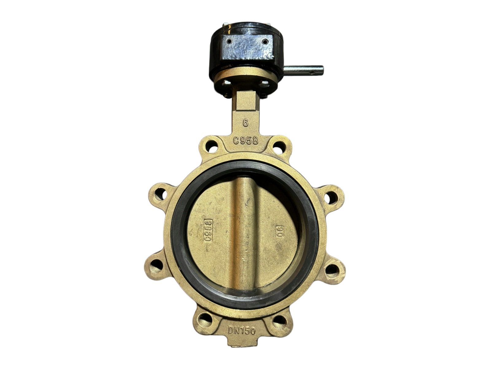 bronze valve Bronze Lug Type Butterfly Valve for Marine Seawater Pipeline System - Image 1